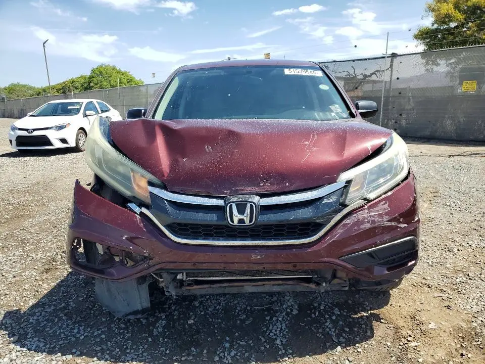 2016 HONDA CR-V SE  