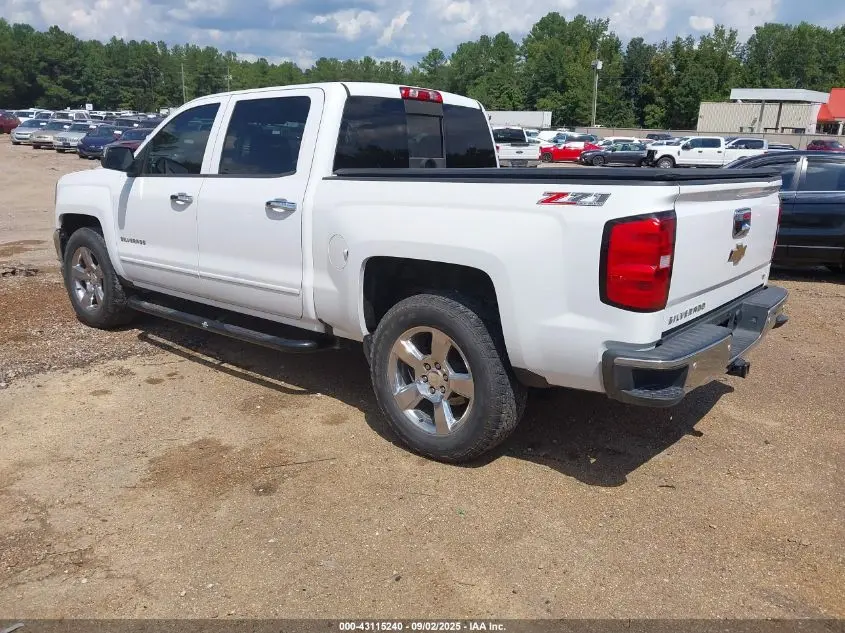 2017 CHEVROLET SILVERADO 1500 2LT