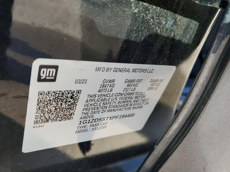 2023 CHEVROLET MALIBU LT  