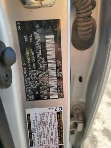 2016 TOYOTA 4RUNNER SR5/SR5 PREMIUM  