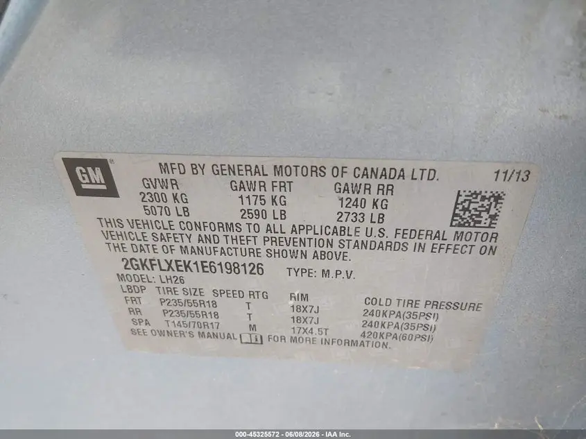 2014 GMC TERRAIN SLT-1