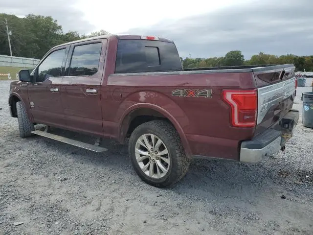 2016 FORD F150 SUPERCREW  