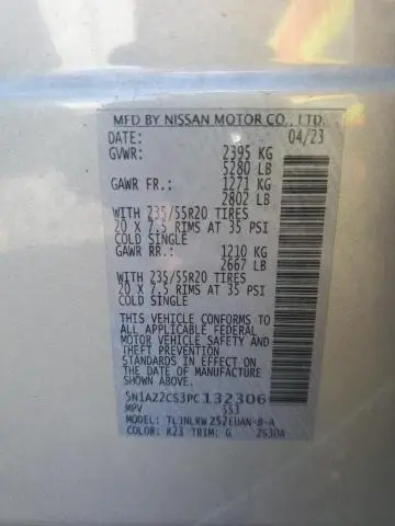 2023 NISSAN MURANO SL