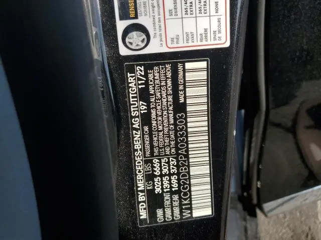 2023 MERCEDES-BENZ EQS SEDAN 450+  