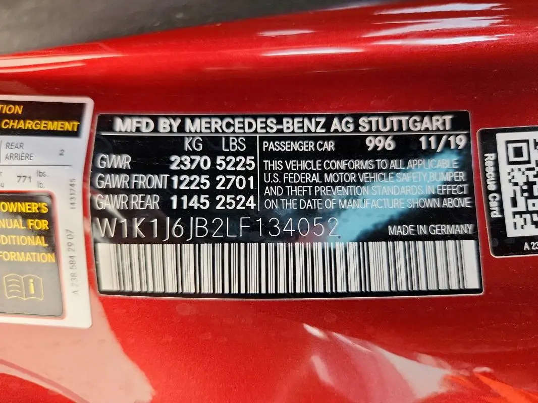 2020 MERCEDES-BENZ E 450 4MATIC  