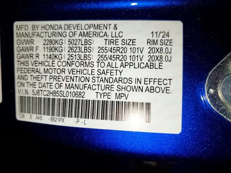 2025 ACURA RDX A-SPEC ADVANCE  