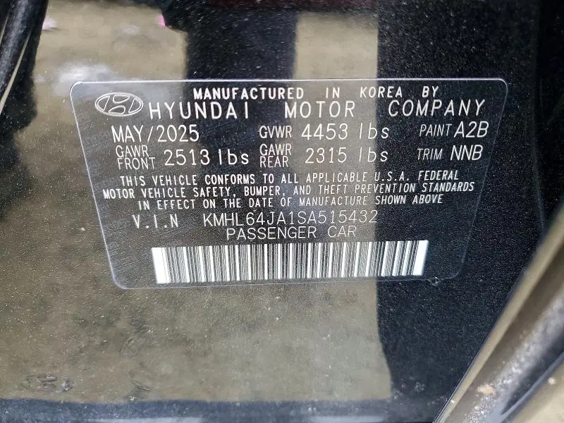 2025 HYUNDAI SONATA SEL  