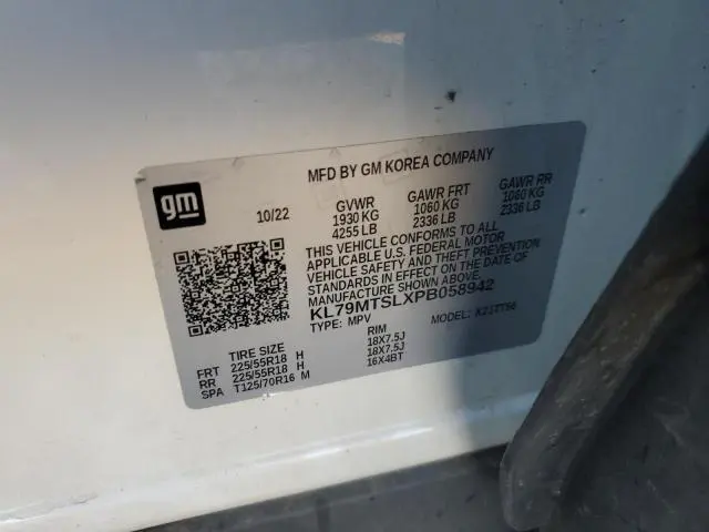 2023 CHEVROLET TRAILBLAZER RS  