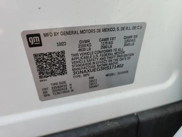 2024 CHEVROLET EQUINOX LT