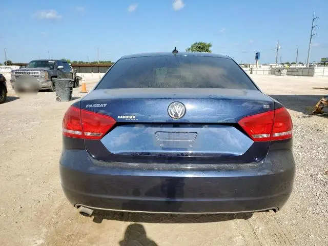 2012 VOLKSWAGEN PASSAT SE  