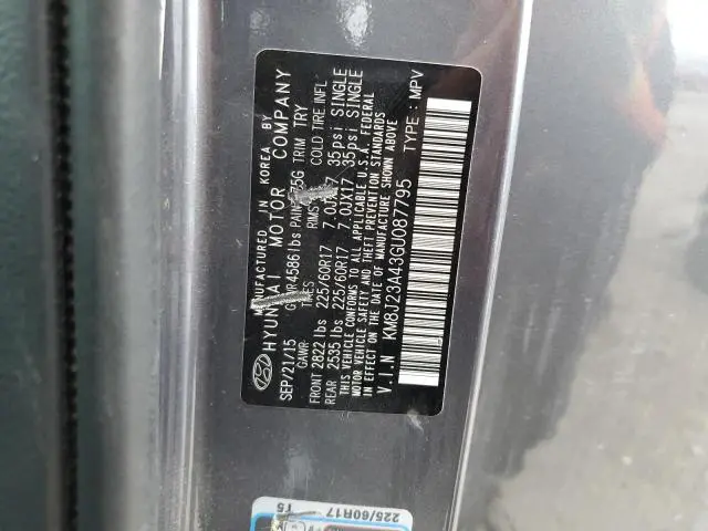 2016 HYUNDAI TUCSON SE  