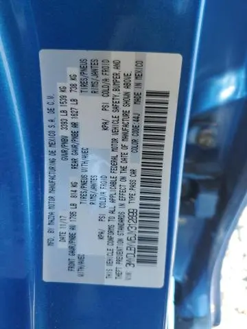 2018 TOYOTA YARIS IA   