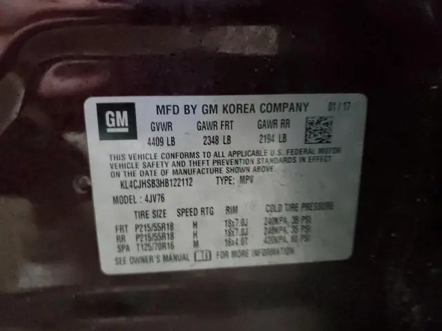 2017 BUICK ENCORE PREMIUM  