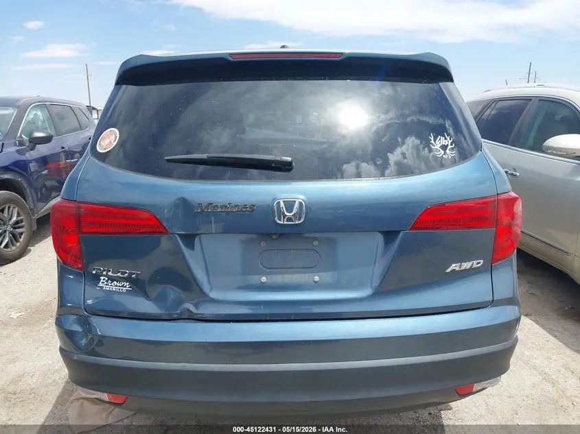 2017 HONDA PILOT EX-L