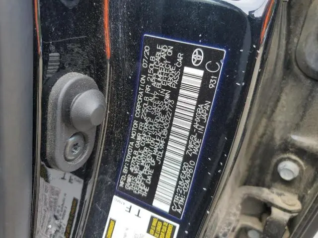 2021 TOYOTA PRIUS LE  