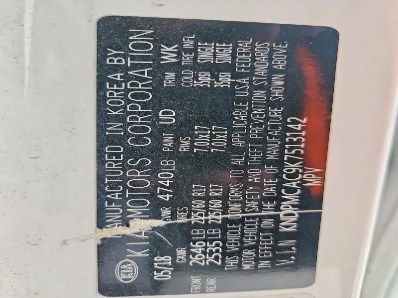 2019 KIA SPORTAGE LX  