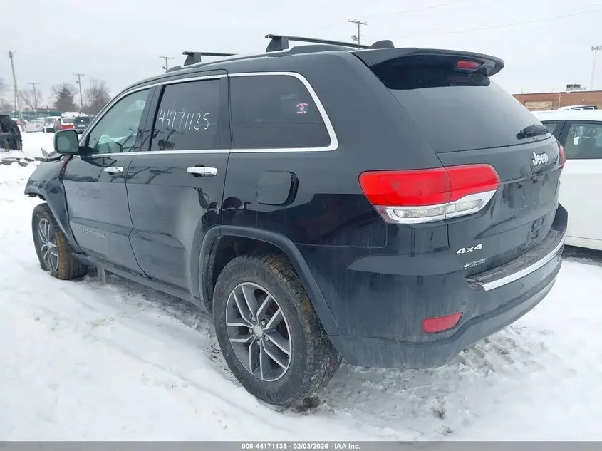 2017 JEEP GRAND CHEROKEE LIMITED 4X4