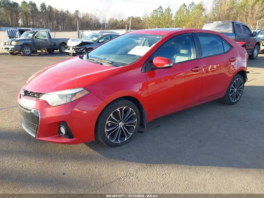 2014 TOYOTA COROLLA S PLUS