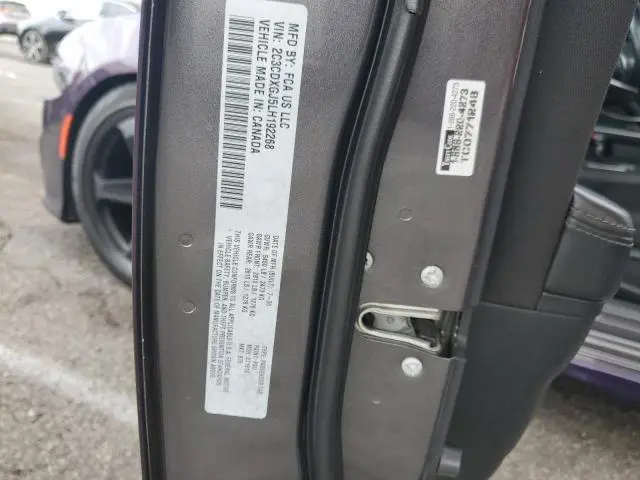2020 DODGE CHARGER SCAT PACK  