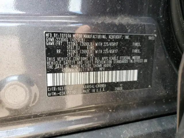2024 TOYOTA RAV4 XLE  