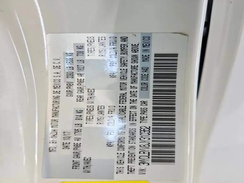 2018 TOYOTA YARIS IA BASE  