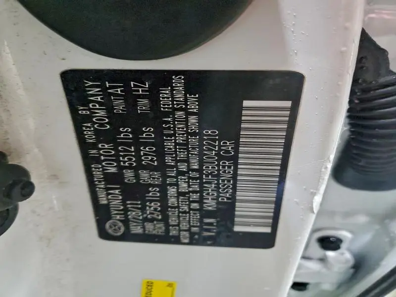 2011 HYUNDAI EQUUS SIGNATURE  