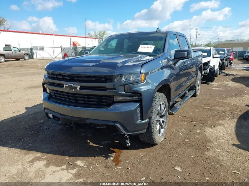 2020 CHEVROLET SILVERADO 1500 4WD  SHORT BED RST