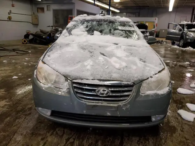 2010 HYUNDAI ELANTRA BLUE  