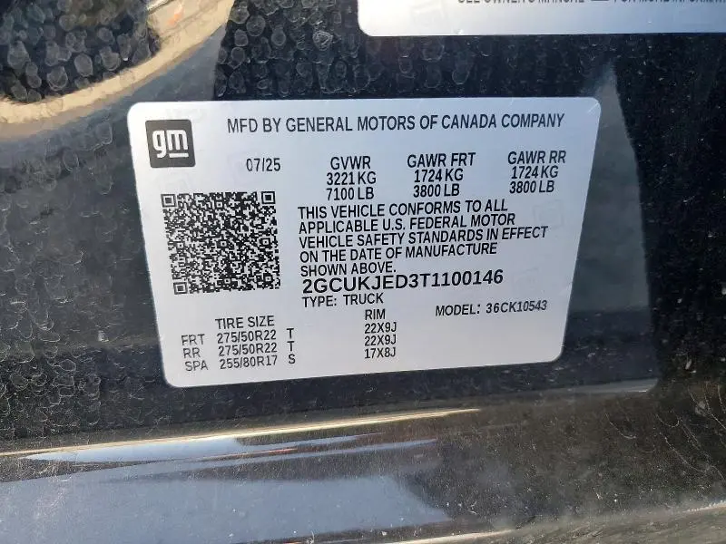 2026 CHEVROLET SILVERADO K1500 HIGH COUNTRY  