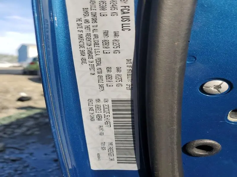 2020 DODGE CHALLENGER R  