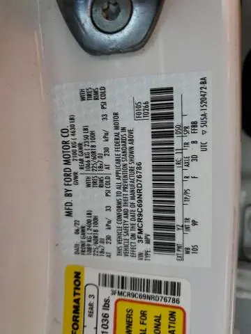 2022 FORD BRONCO SPORT OUTER BANKS  