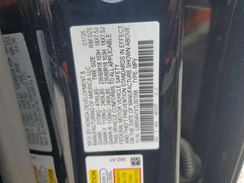2026 HONDA CR-V EXL  