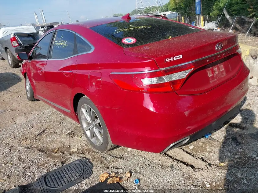 2016 HYUNDAI AZERA  