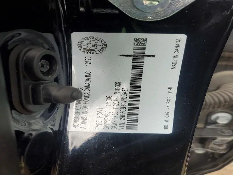 2021 HONDA CIVIC SPORT  