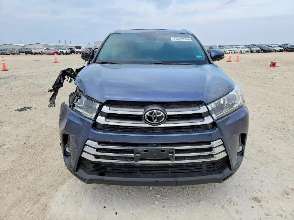 2019 TOYOTA HIGHLANDER LIMITED PLATINUM  