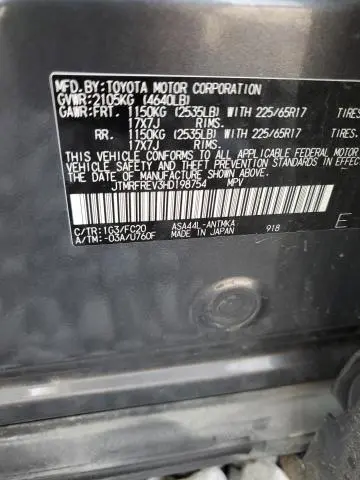 2017 TOYOTA RAV4 XLE  