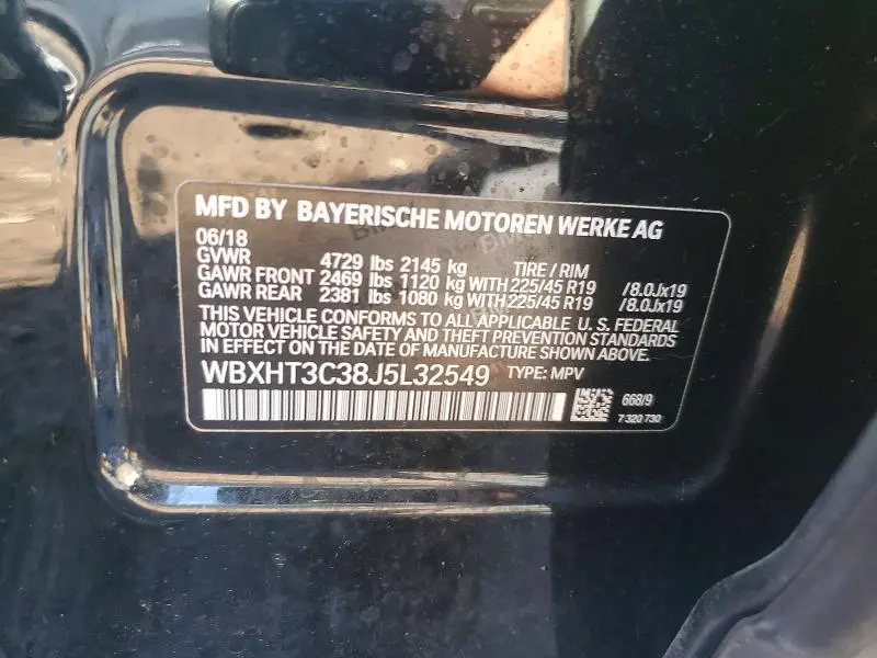2018 BMW X1 XDRIVE28I  
