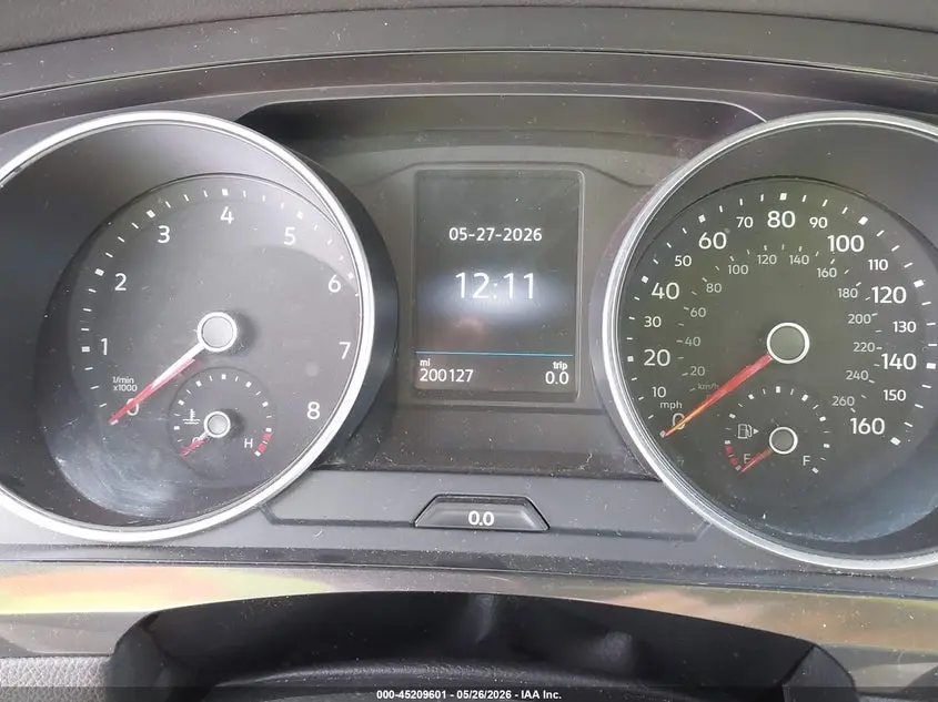 2018 VOLKSWAGEN TIGUAN 2.0T S