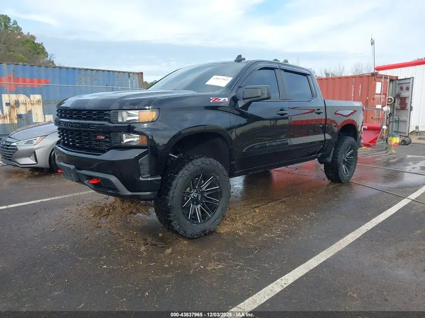 2021 CHEVROLET SILVERADO 1500 4WD  SHORT BED CUSTOM TRAIL BOSS/4WD  STANDARD BED CUSTOM TRAIL BOSS