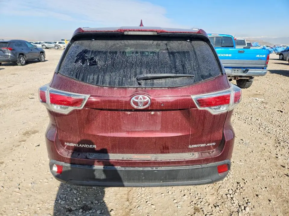 2015 TOYOTA HIGHLANDER LIMITED  