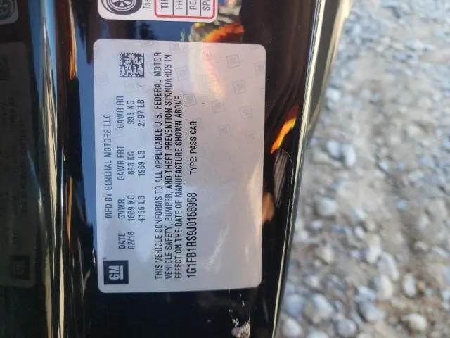 2018 CHEVROLET CAMARO LT  