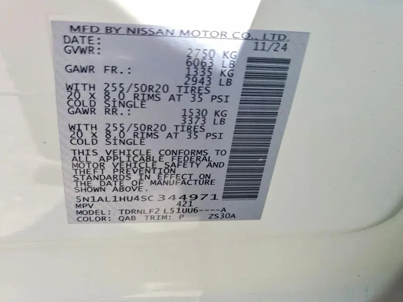 2025 INFINITI QX60 AUTOGRAPH  