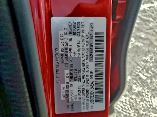 2021 MAZDA CX-5 GRAND TOURING  