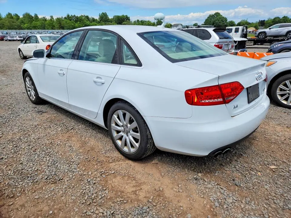 2012 AUDI A4 PREMIUM  