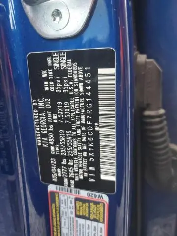 2024 KIA SPORTAGE X LINE  