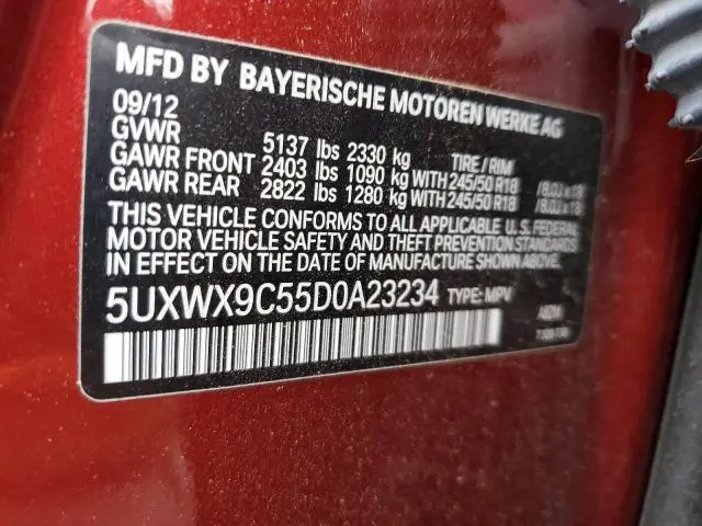 2013 BMW X3 XDRIVE28I  