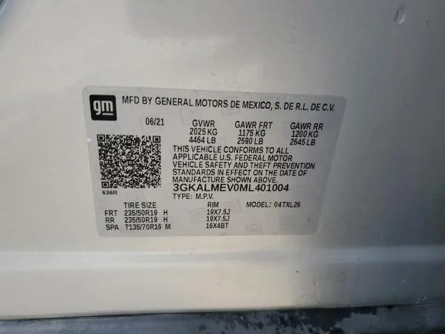 2021 GMC TERRAIN SLE  