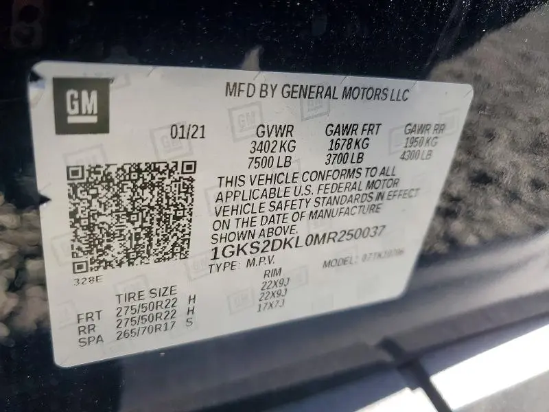 2021 GMC YUKON DENALI  