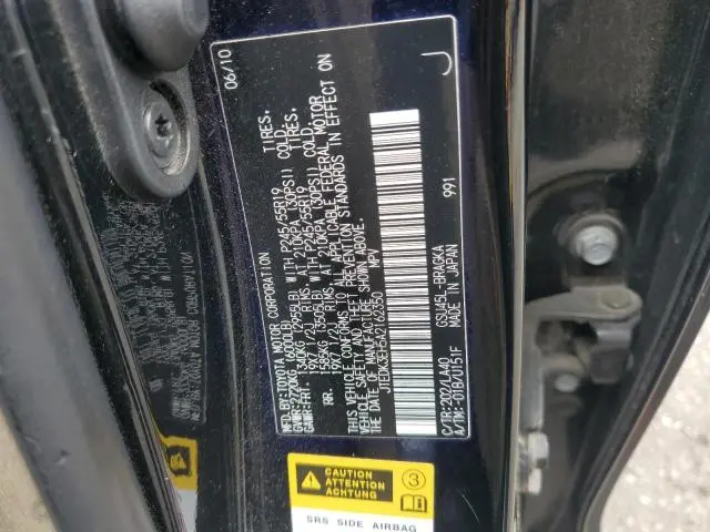 2010 TOYOTA HIGHLANDER LIMITED  