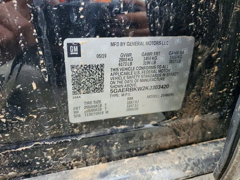 2019 BUICK ENCLAVE ESSENCE  